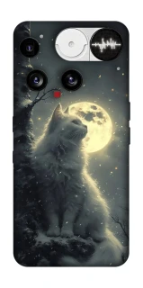 Чохол на Nothing Phone (3) Кіт під місяцем фото 1 з 1