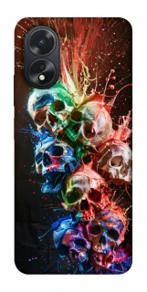 Чохол на Oppo A18 Skulls фото 1 з 1
