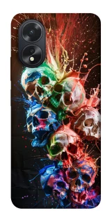 Чехол на Oppo A38 Skulls фото 1 из 1