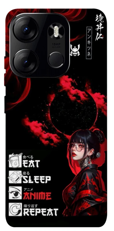 Чехол на Tecno Spark Go 2023 She is Japanese ver.2 фото 1 из 1