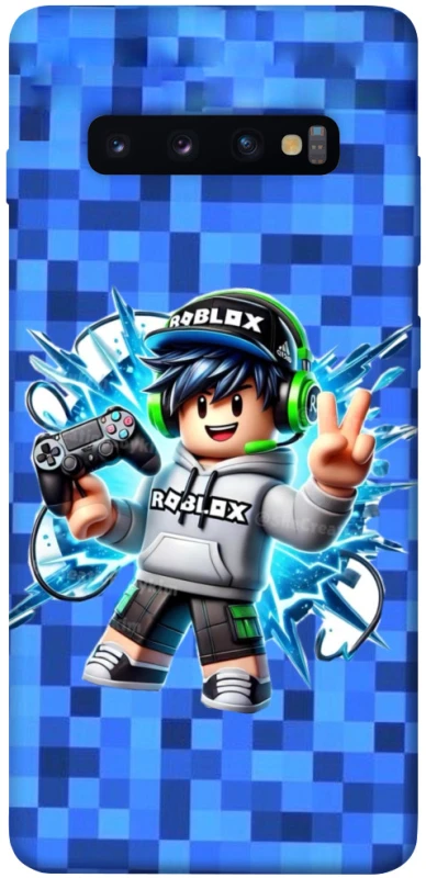 Чехол на Samsung Galaxy S10+ Roblox collage ver.6 фото 1 из 1