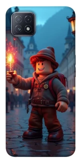 Чохол на Oppo A73 Roblox Fire Logo Blue Flames фото 1 з 1