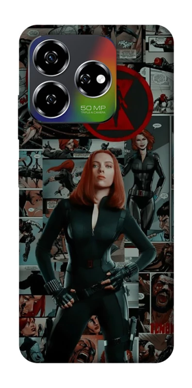 Чохол на ZTE Nubia V60 Black Widow фото 1 з 1