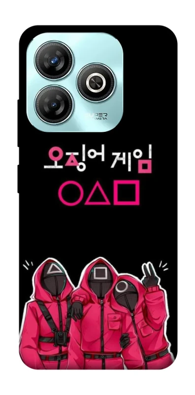 Чохол на ZTE Blade A75 4G squid game v5 фото 1 з 1