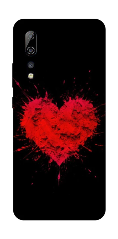 Чехол на ZTE Axon 10 Pro Splash heart фото 1 из 1
