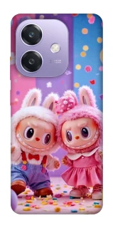 Чехол на Oppo A3 4G Labubu twins ver.3 фото 1 из 1