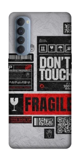 Чехол на Oppo Reno 4 Pro Don't touch фото 1 из 1