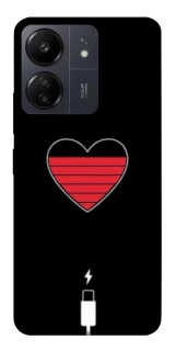 Чехол на Xiaomi Redmi 13C Charge your heart фото 1 из 1