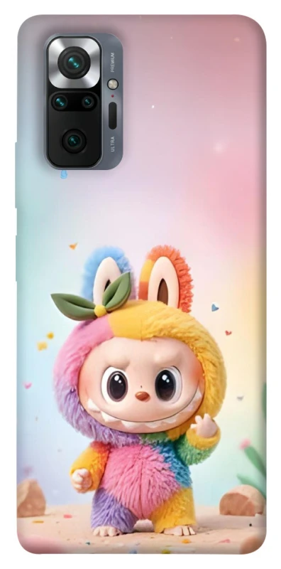 Чохол на Xiaomi Redmi Note 10 Pro Labubu colored фото 1 з 1
