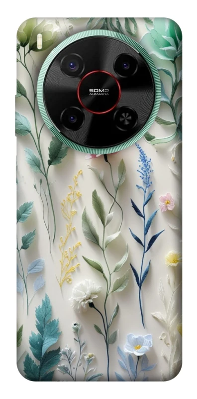 Чохол на ZTE Nubia V70 Max Floral design ver.3 фото 1 з 1