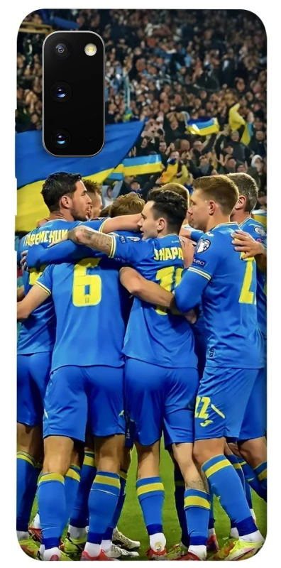 Чехол на Samsung Galaxy S20 Сборная Украины v3 фото 1 из 1
