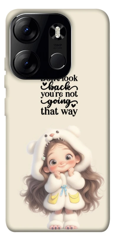 Чохол на Tecno Spark Go 2023 Don't look back фото 1 з 1