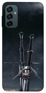 Чехол на Samsung Galaxy M34 5G Мечи Ведьмака фото 1 из 1