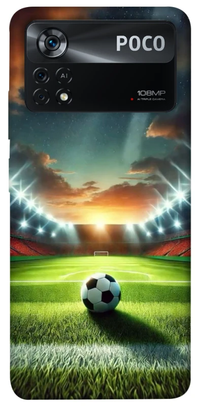 Чехол на Xiaomi Poco X4 Pro 5G Football aesthetic ver.3 фото 1 из 1