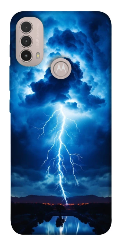 Чохол на Motorola Moto E40 Блискавка фото 1 з 1