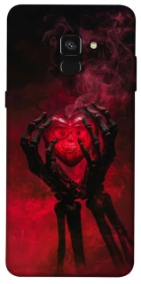 Чехол на Samsung A530 Galaxy A8 (2018) Heart in the hands of a skeleton фото 1 из 1