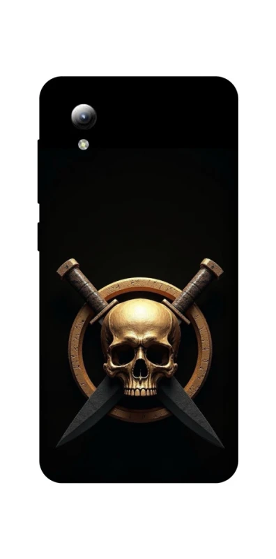 Чохол на ZTE Blade A3 (2019) Golden Skull фото 1 з 1