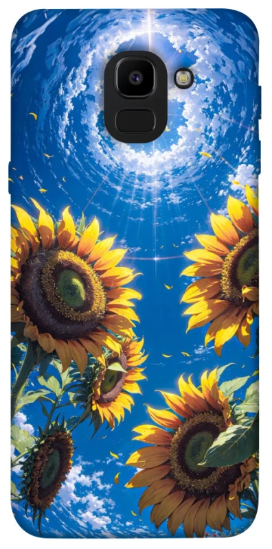 Чохол на Samsung J600F Galaxy J6 (2018) Sunflowers фото 1 з 1