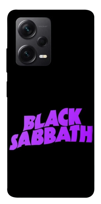 Чохол на Xiaomi Redmi Note 12 Pro 5G Black Sabbath logo ver.1 фото 1 з 1