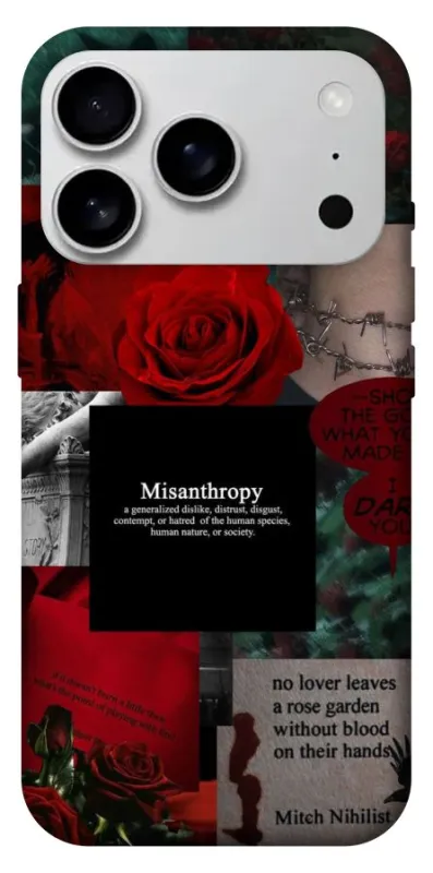 Чехол на Apple iPhone 18 Pro Max Misanthropy фото 1 из 1