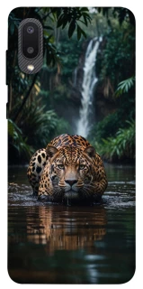 Чехол на Samsung Galaxy A02 Leopard in water фото 1 из 1