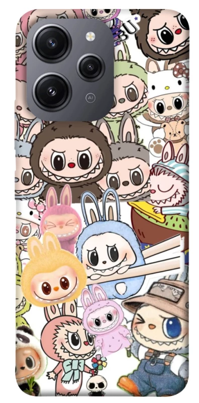 Чохол на Xiaomi Redmi 12 All Labubus фото 1 з 1