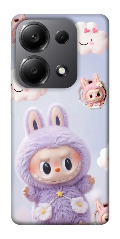 Чохол на Xiaomi Redmi Note 13 Pro 4G Labubu & clouds фото 1 з 1