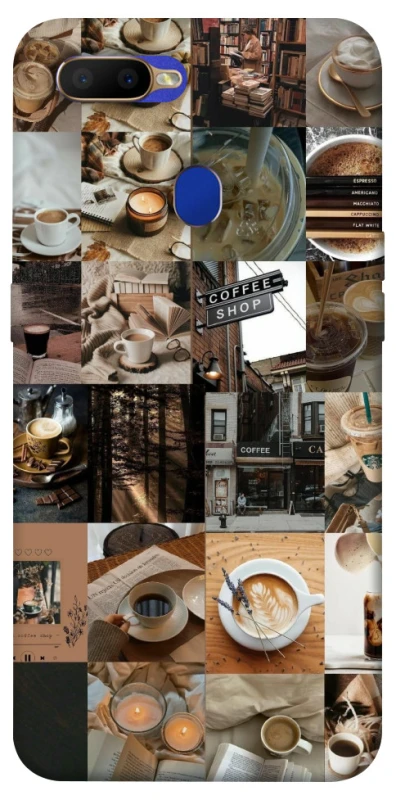Чохол на Oppo A5s Coffee collage ver.3 фото 1 з 1