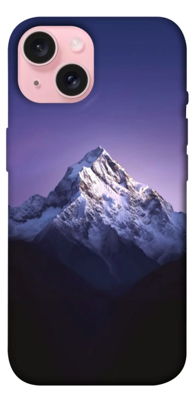 Чехол на Apple iPhone 15 (6.1") Purple mountains фото 1 из 1