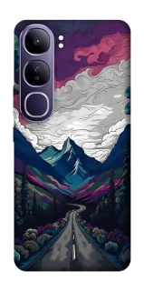 Чехол на Vivo Y300 Нарисованные горы фото 1 из 1