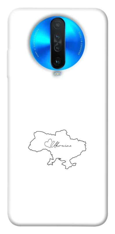 Чохол на Xiaomi Redmi K30 Ukraine map фото 1 з 1