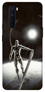 Чохол на OnePlus Nord Срібний серфер фото 1 з 1