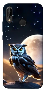 Чехол на Huawei P20 Lite Cyber ​​owl фото 1 из 1