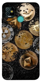 Чехол на TECNO POP 5 Many coins v2 фото 1 из 1