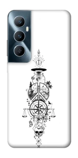 Чехол на Realme C65 4G Tattoo ver.7 фото 1 из 1