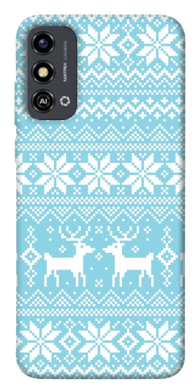 Чехол на ZTE Blade A53 Новогодний v10 фото 1 из 1