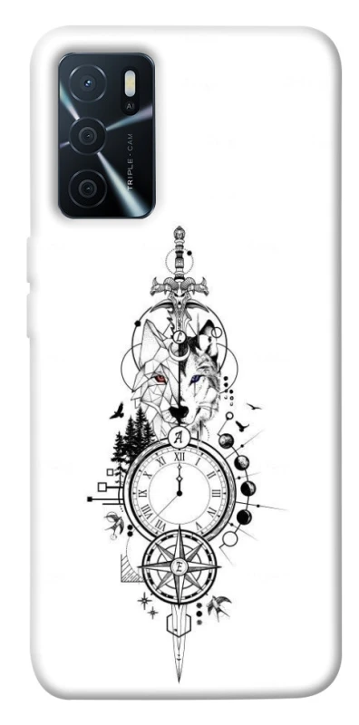 Чехол на Oppo A16s / A16 Tattoo ver.8 фото 1 из 1