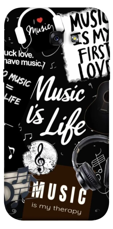 Чехол на Samsung A720 Galaxy A7 (2017) Music is Life фото 1 из 1