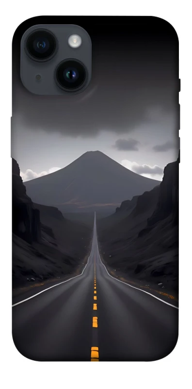 Чехол на Apple iPhone 14 (6.1") Black mountains фото 1 из 1