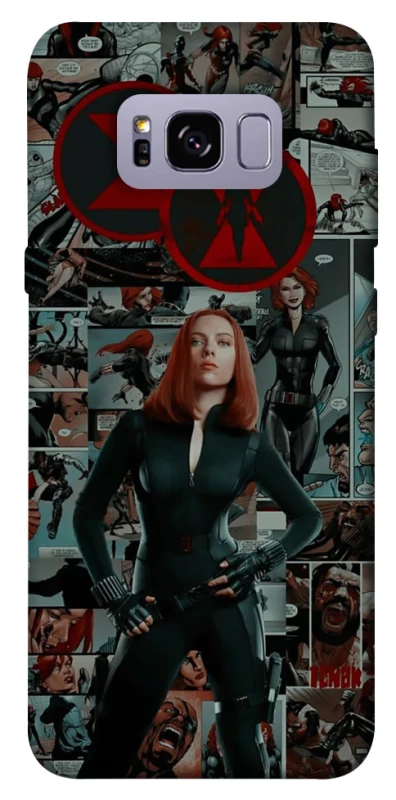 Чохол на Samsung G955 Galaxy S8 Plus Black Widow фото 1 з 1