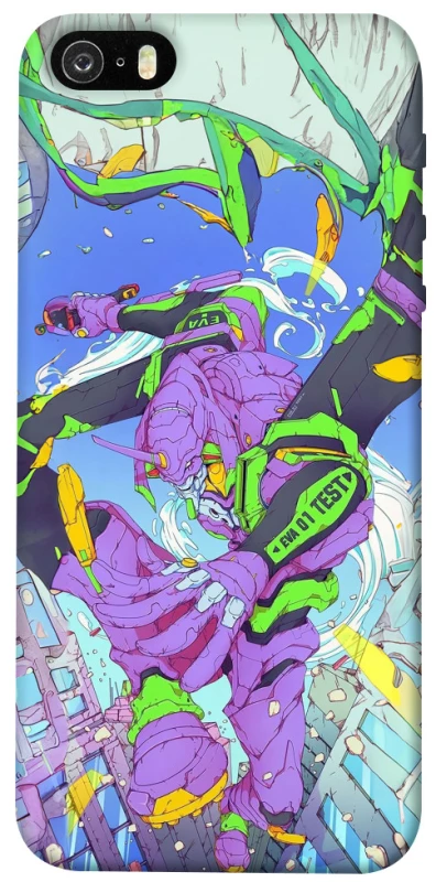 Чохол на Apple iPhone 5/5S/SE Євангеліон v2 фото 1 з 1