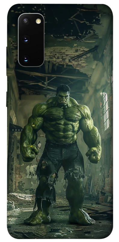 Чохол на Samsung Galaxy S20 Angry Hulk фото 1 з 1
