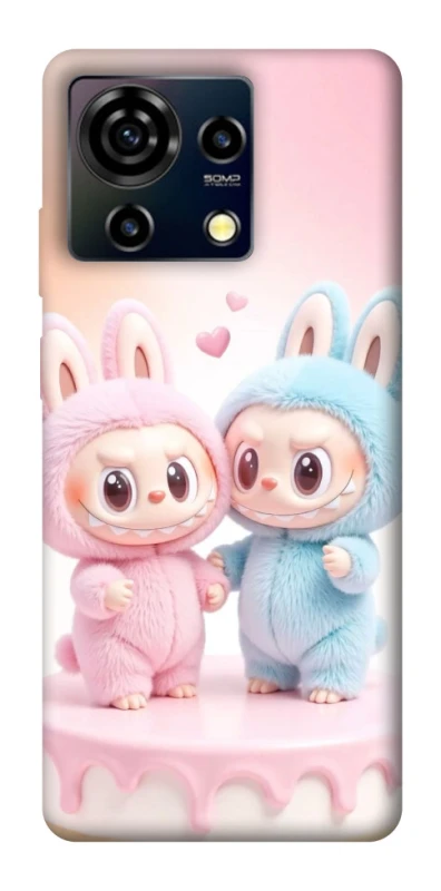 Чохол на ZTE Blade V50 Vita Labubu Twins фото 1 з 1