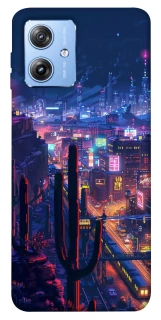 Чохол на Motorola Moto G84 Night city фото 1 з 1