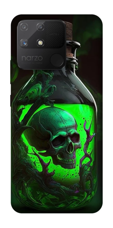 Чехол на Realme Narzo 50A Skull bottle фото 1 из 1