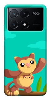 Чехол на Xiaomi Poco X6 Adopt Me Sugar Glider Mom фото 1 из 1