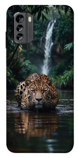 Чехол на Nokia G60 Leopard in water фото 1 из 1