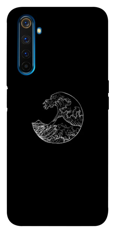 Чохол на Realme 6 Pro Black tsunami фото 1 з 1