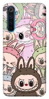 Чохол на Realme 6 Pro All Labubu 3 фото 1 з 1