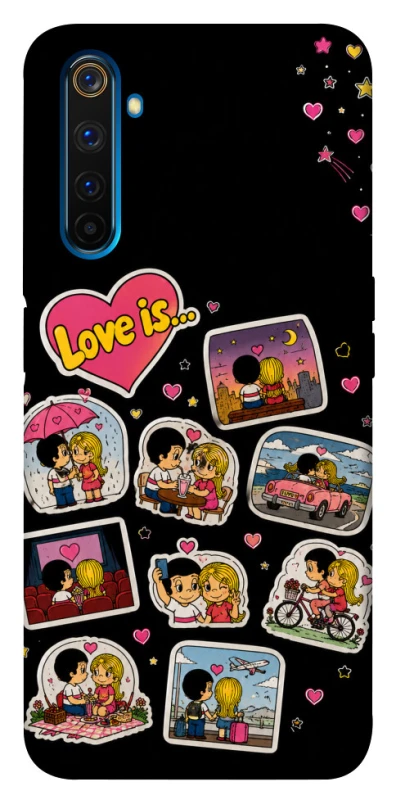Чохол на Realme 6 Pro Love is ver.3 фото 1 з 1